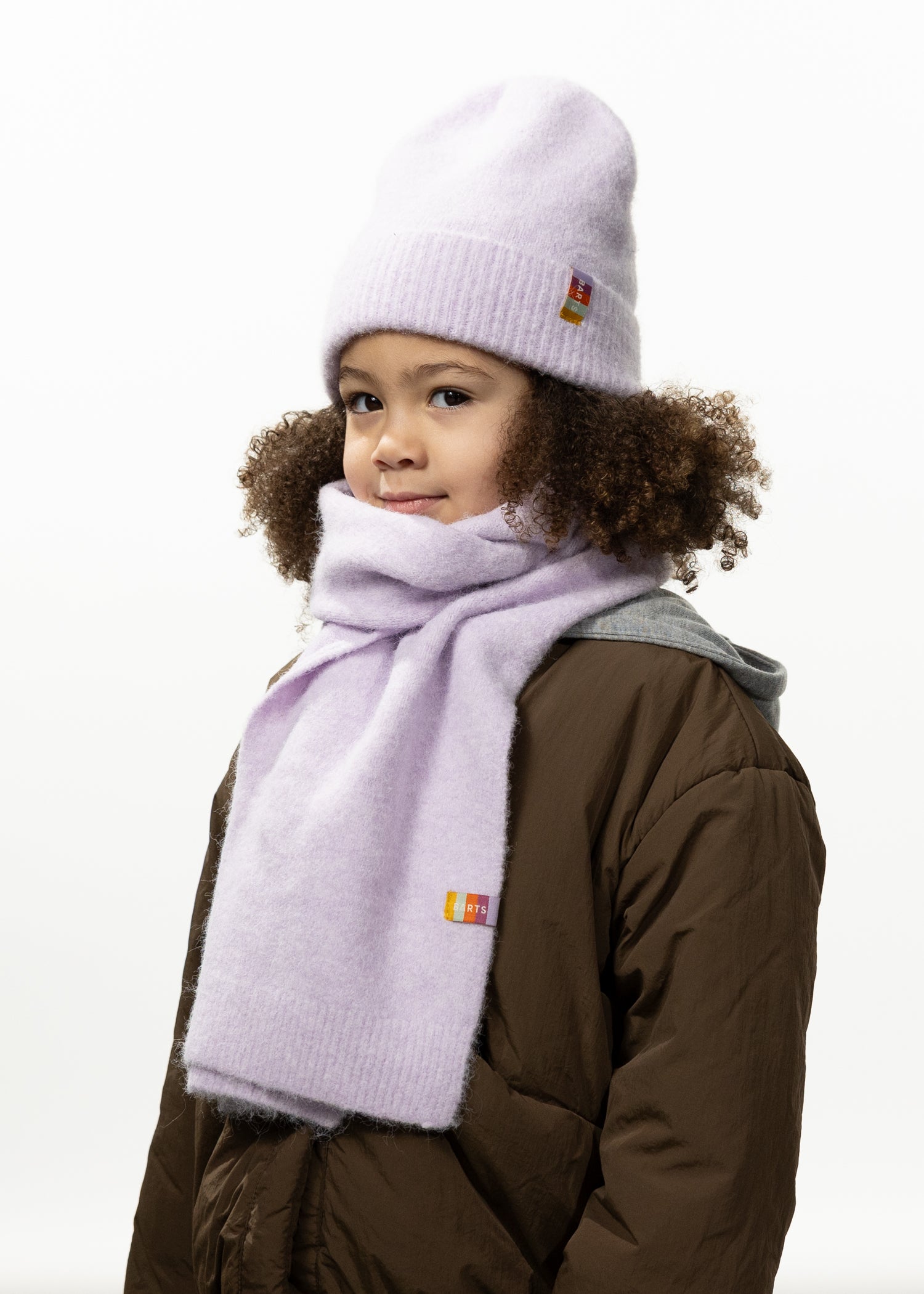 Kids Fhearna Beanie Kids lilac - Side