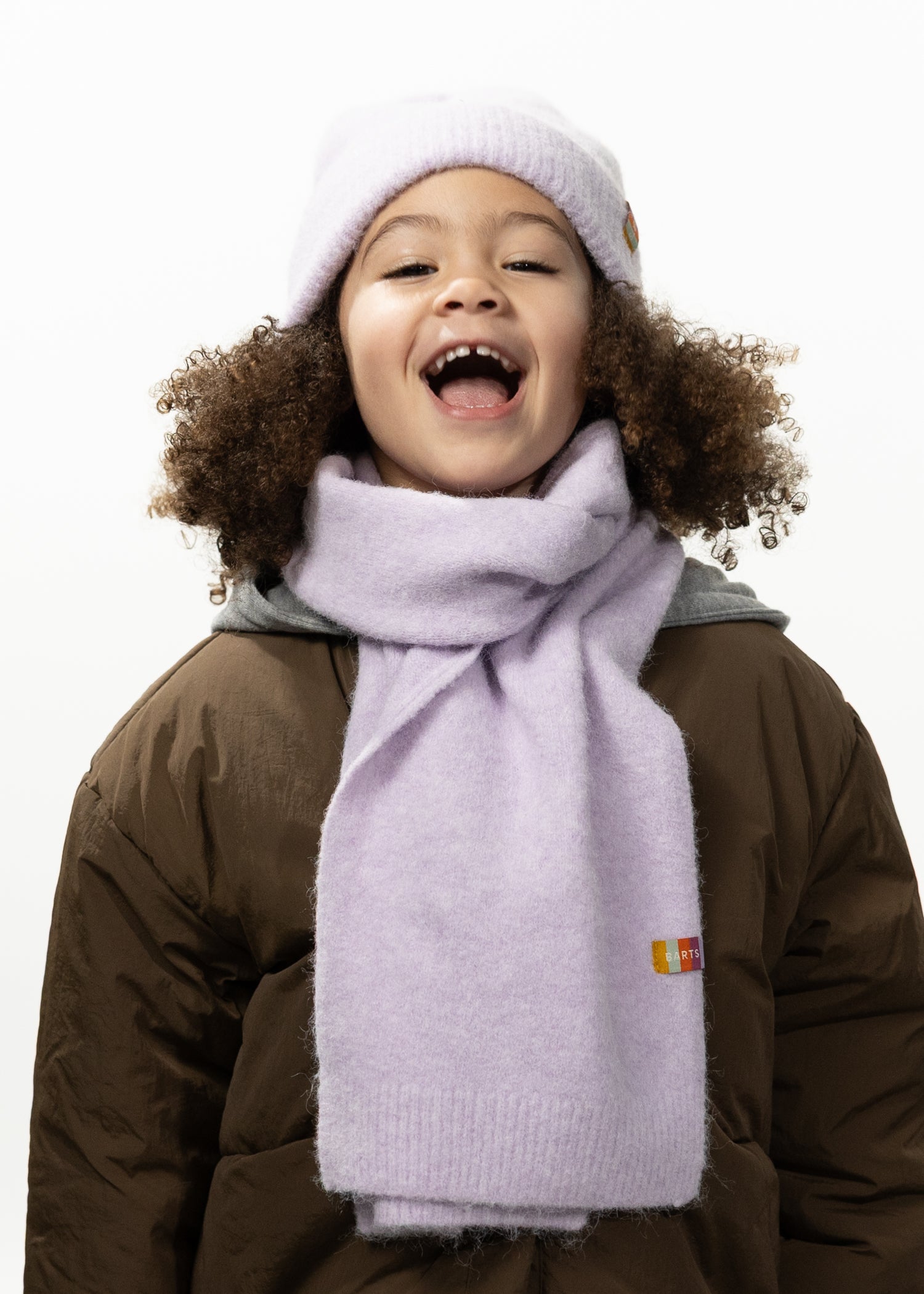 Kids Fhearna Scarf Kids lilac - Front
