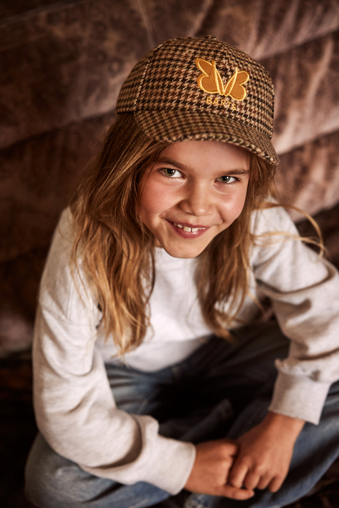 Kids Hether Cap beige - Model