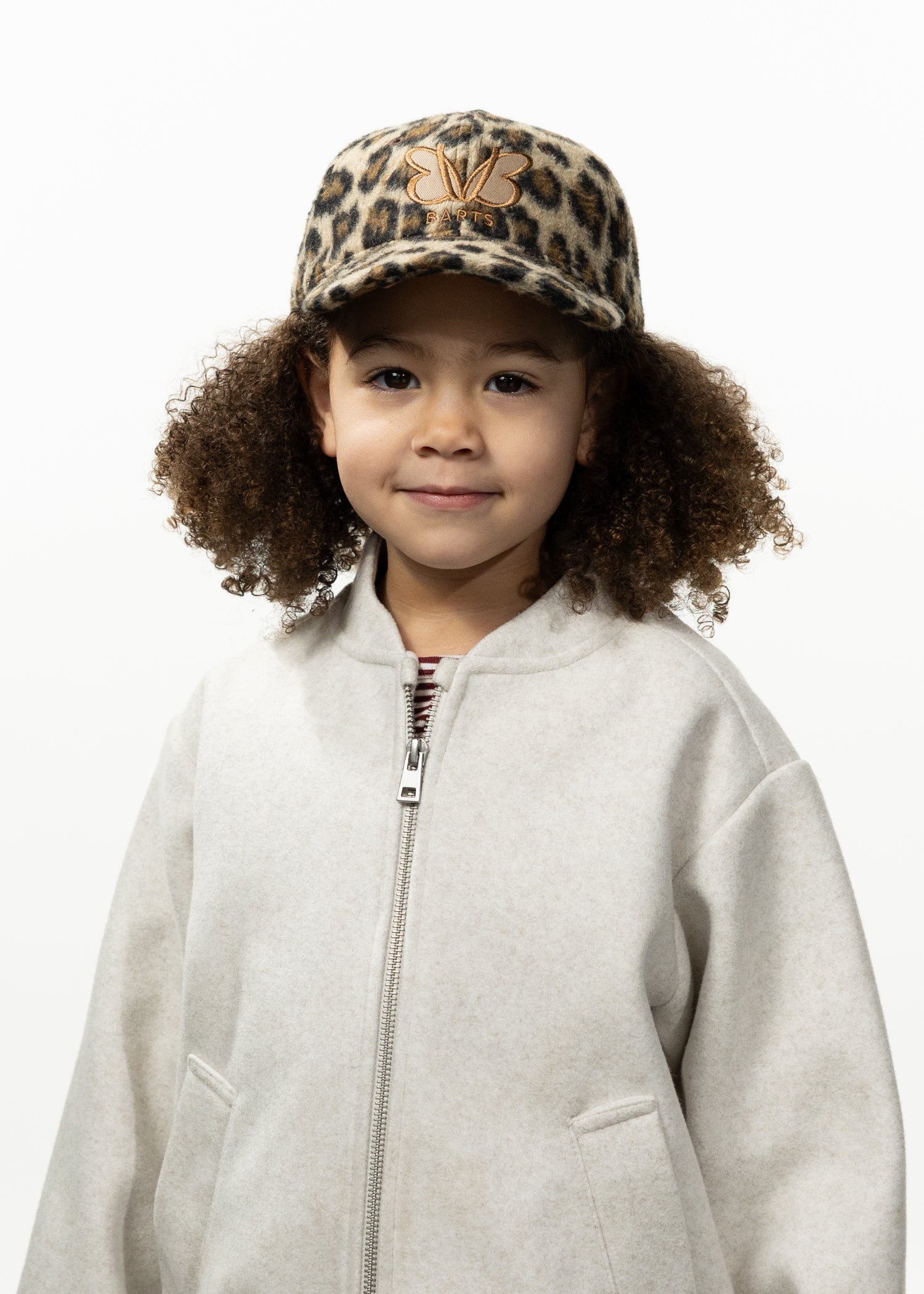 Kids Hether Cap brown - Front