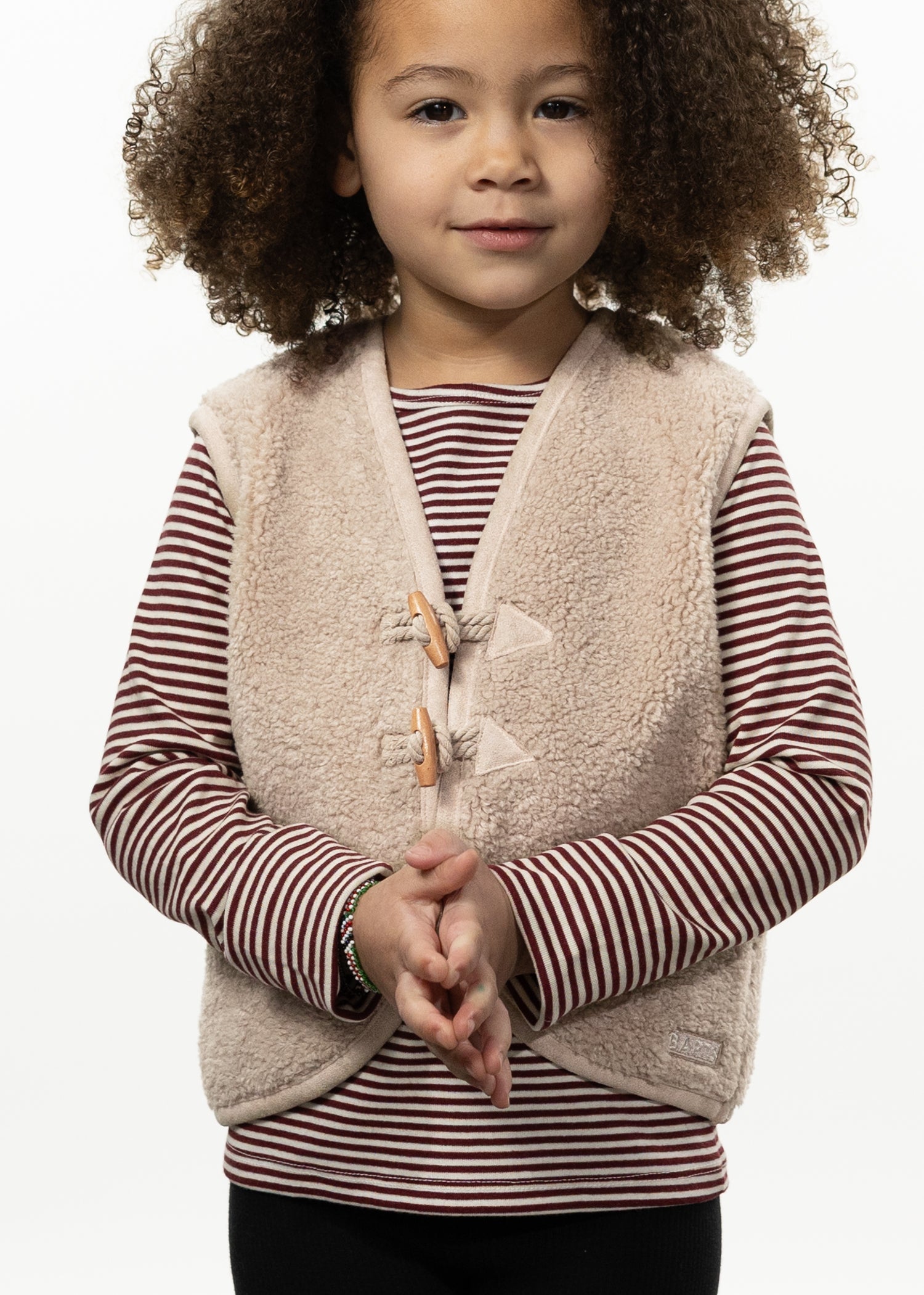 Kids Winna Vest beige - Front
