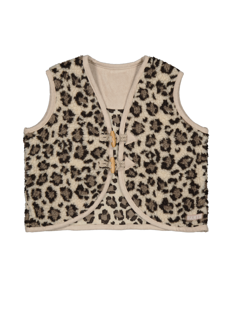Kids Winna Vest print beige