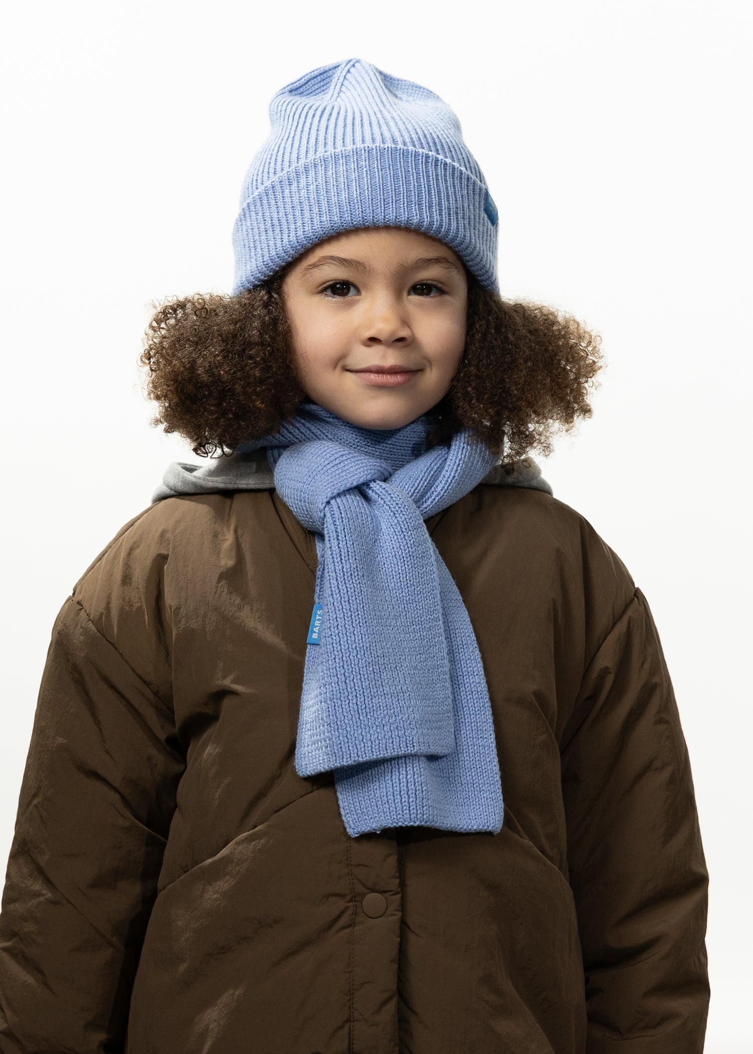 Kids Makalyn Scarf blue - Front