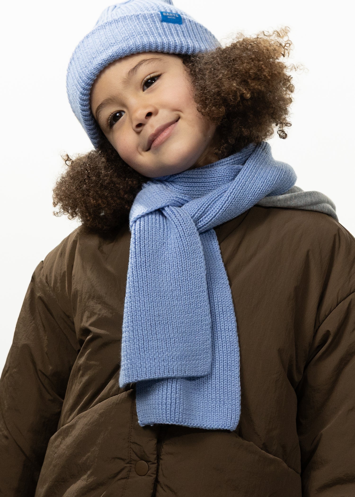 Kids Makalyn Scarf blue - Front