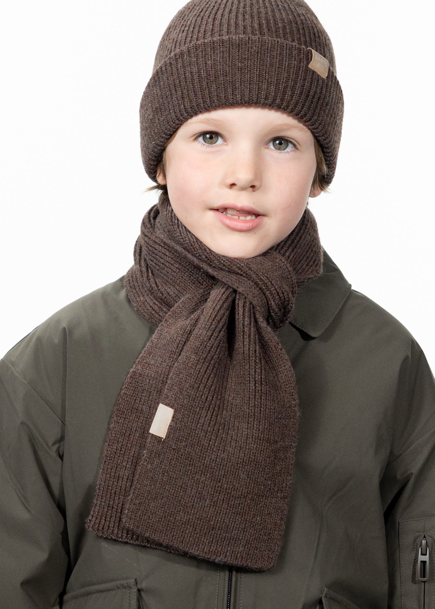 Kids Makalyn Scarf brown - Front