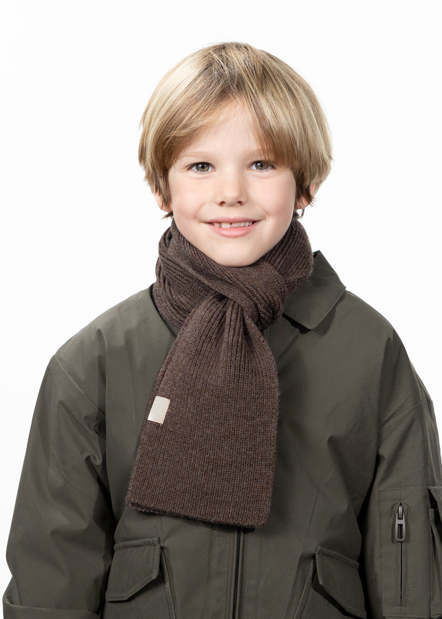 Kids Makalyn Scarf brown - Front