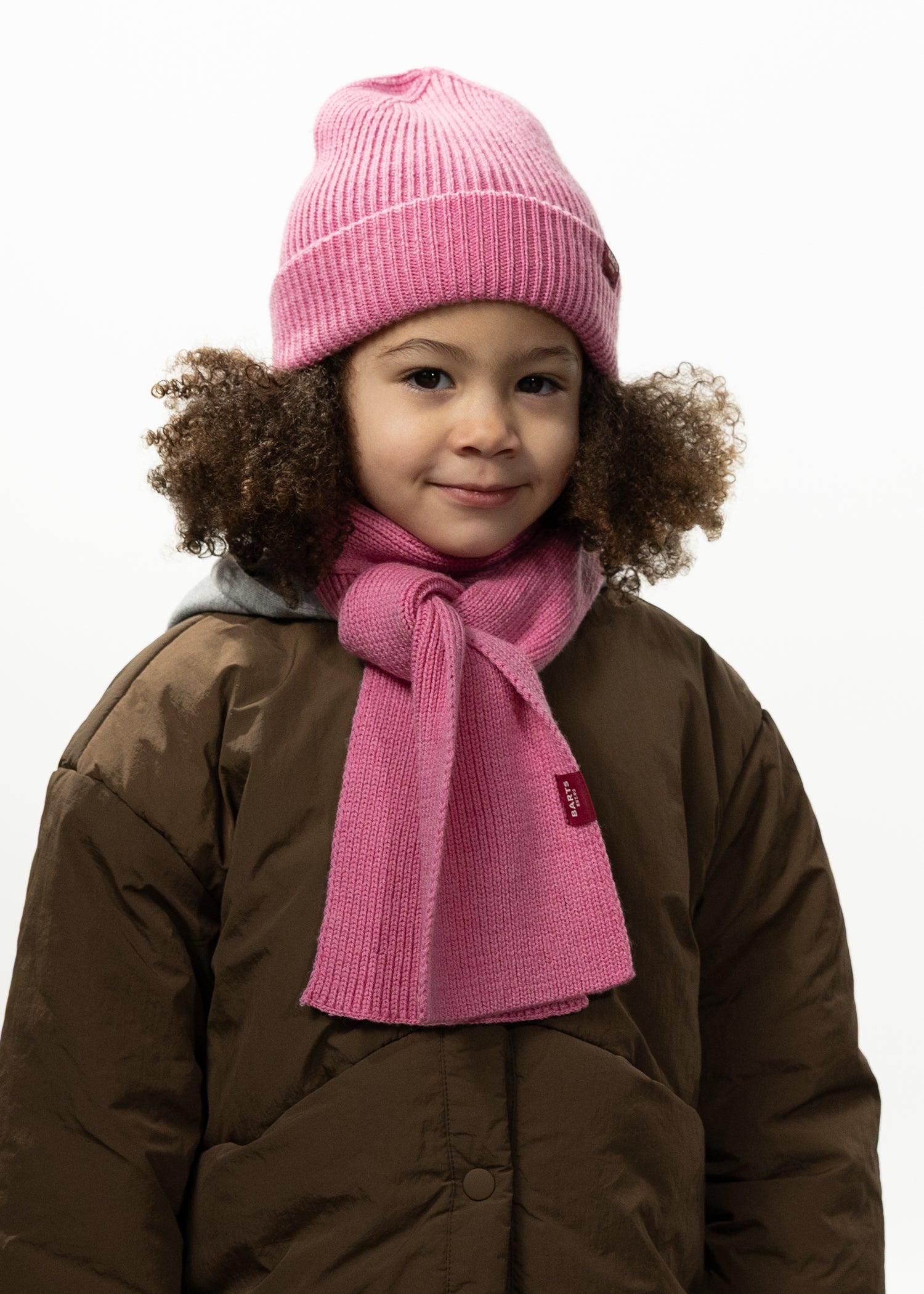 Kids Makalyn Scarf rose - Front
