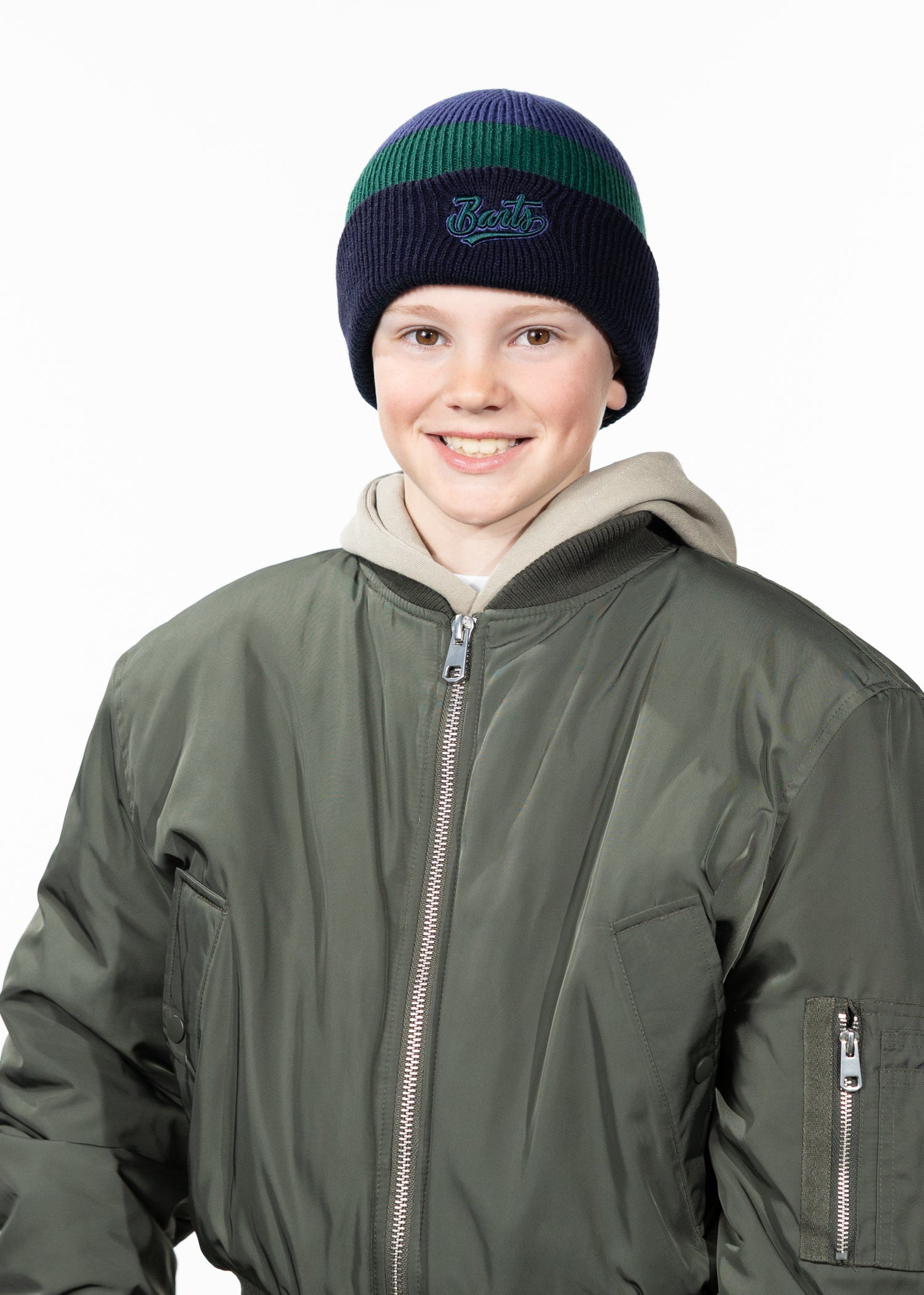 Kids Mina Beanie navy - Front