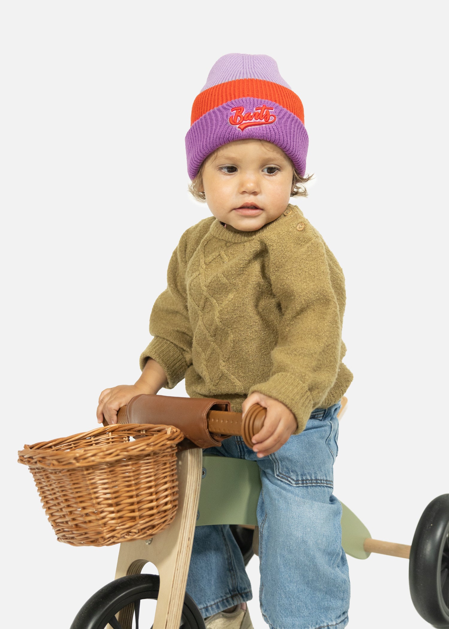 Kids Mina Beanie berry - Front