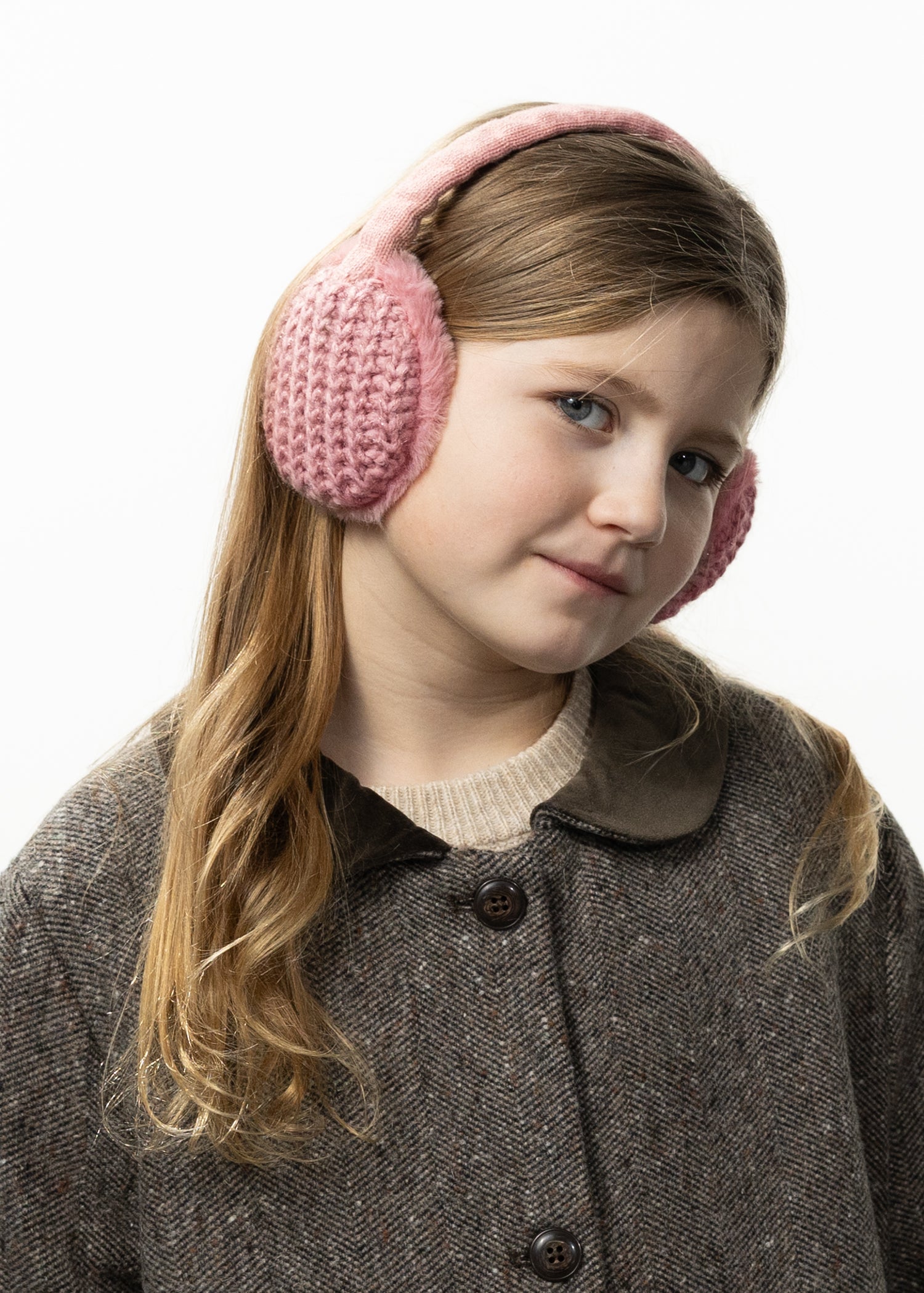 Women Shimma Earmuffs rose - Side