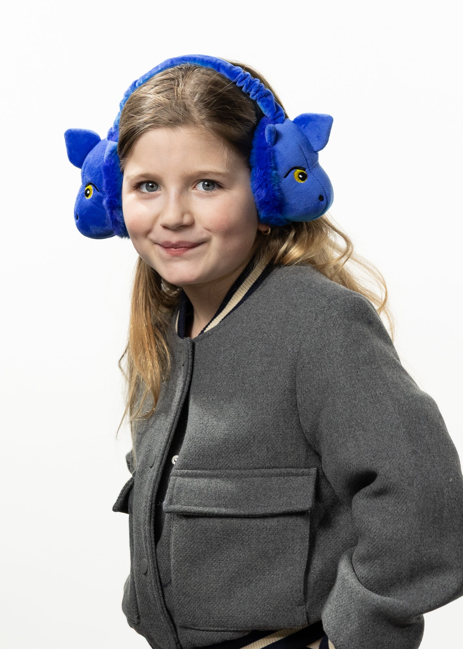 Kids Rexie Earmuffs blue - Front
