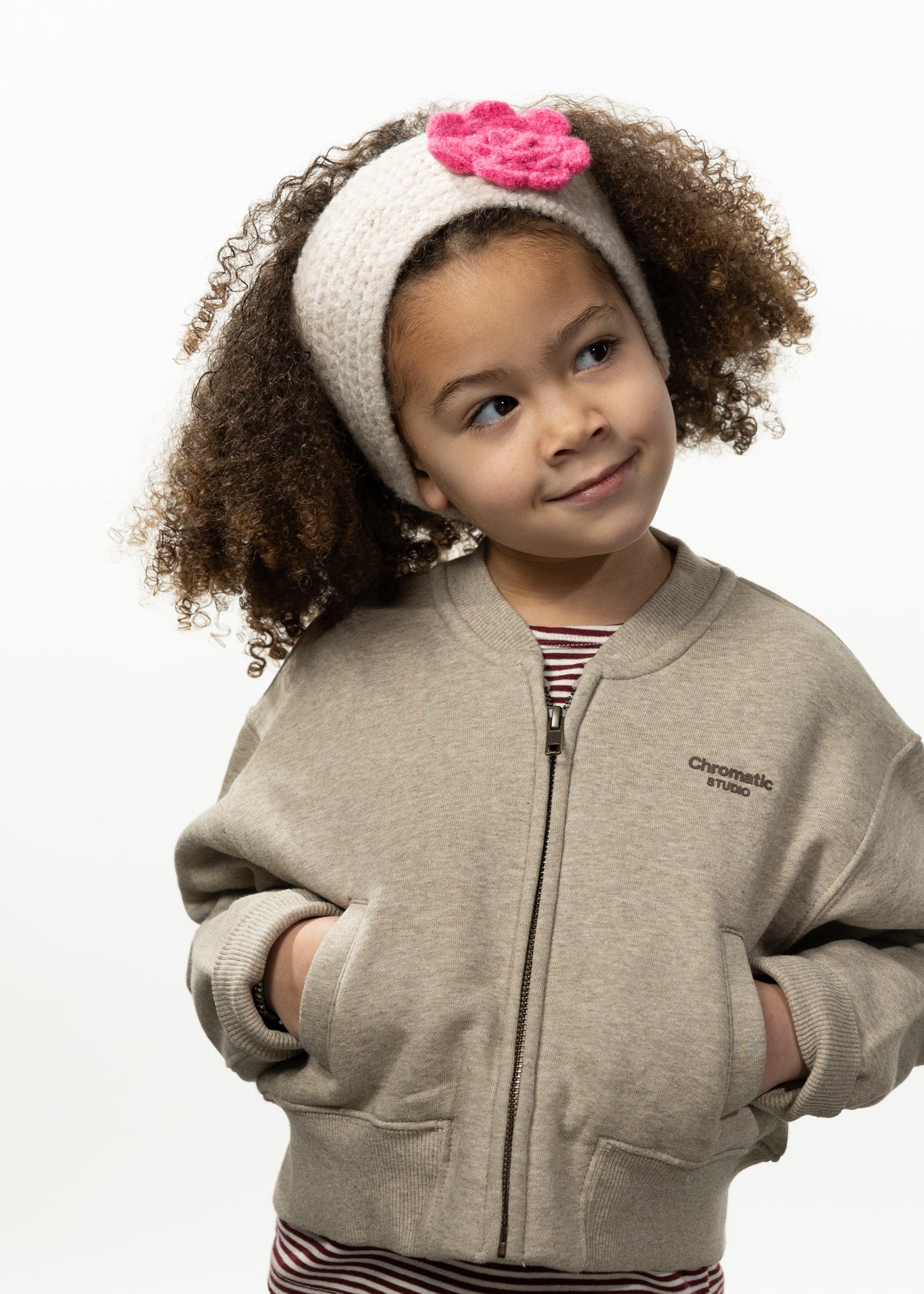 Kids Roselinde Headband cream - Front