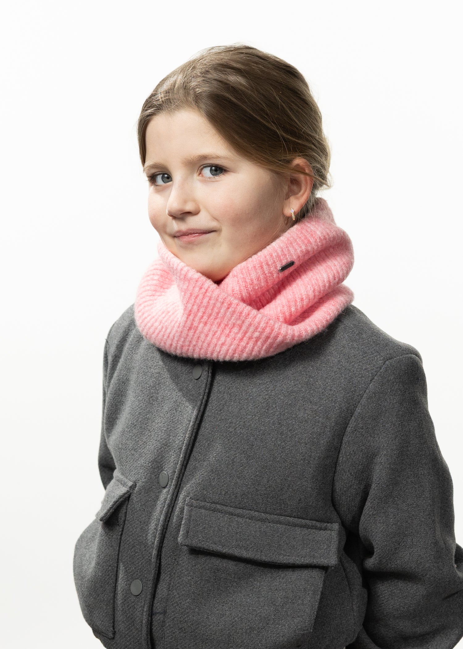 Kids Shae Col Big light pink - Front