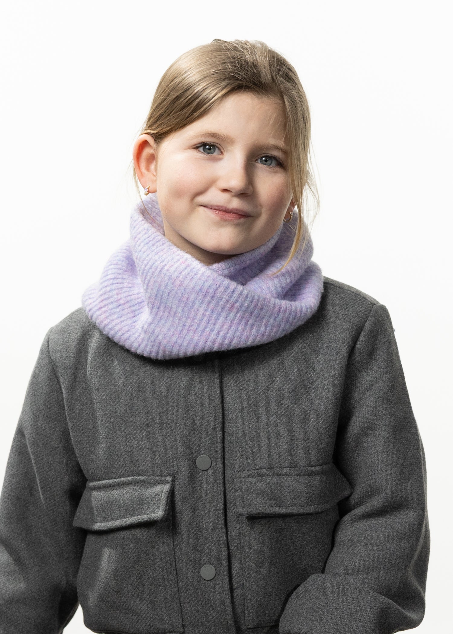 Kids Shae Col Big lilac - Front