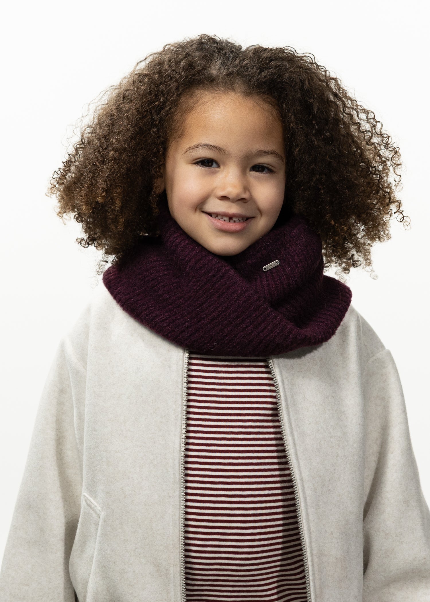 Kids Shae Col Big aubergine - Front