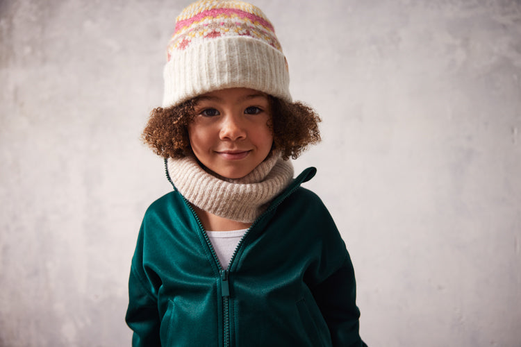 Kids Shae Col Small cream - Model