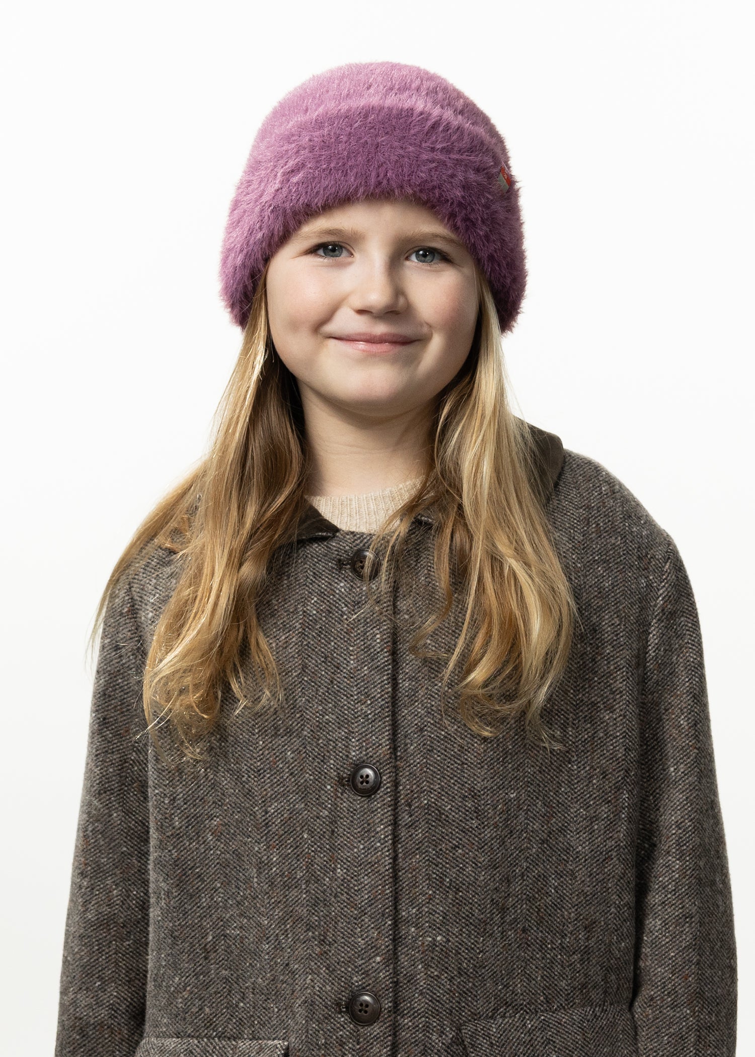 Kids Jamesy Beanie Kids berry - Front