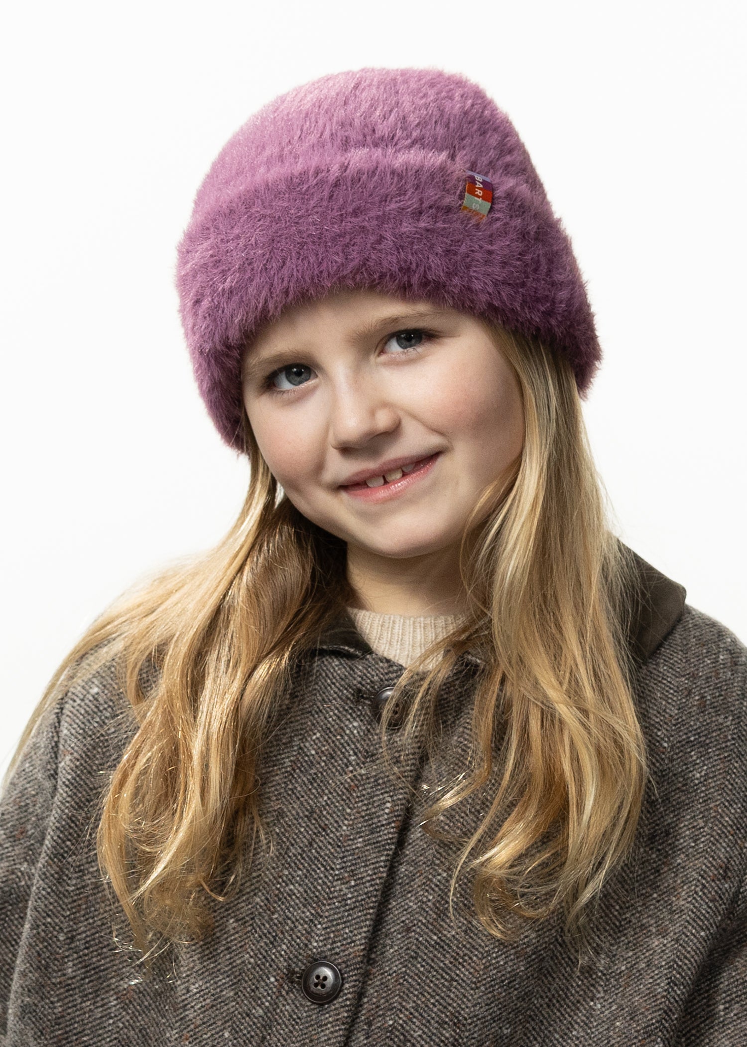Kids Jamesy Beanie Kids berry - Side