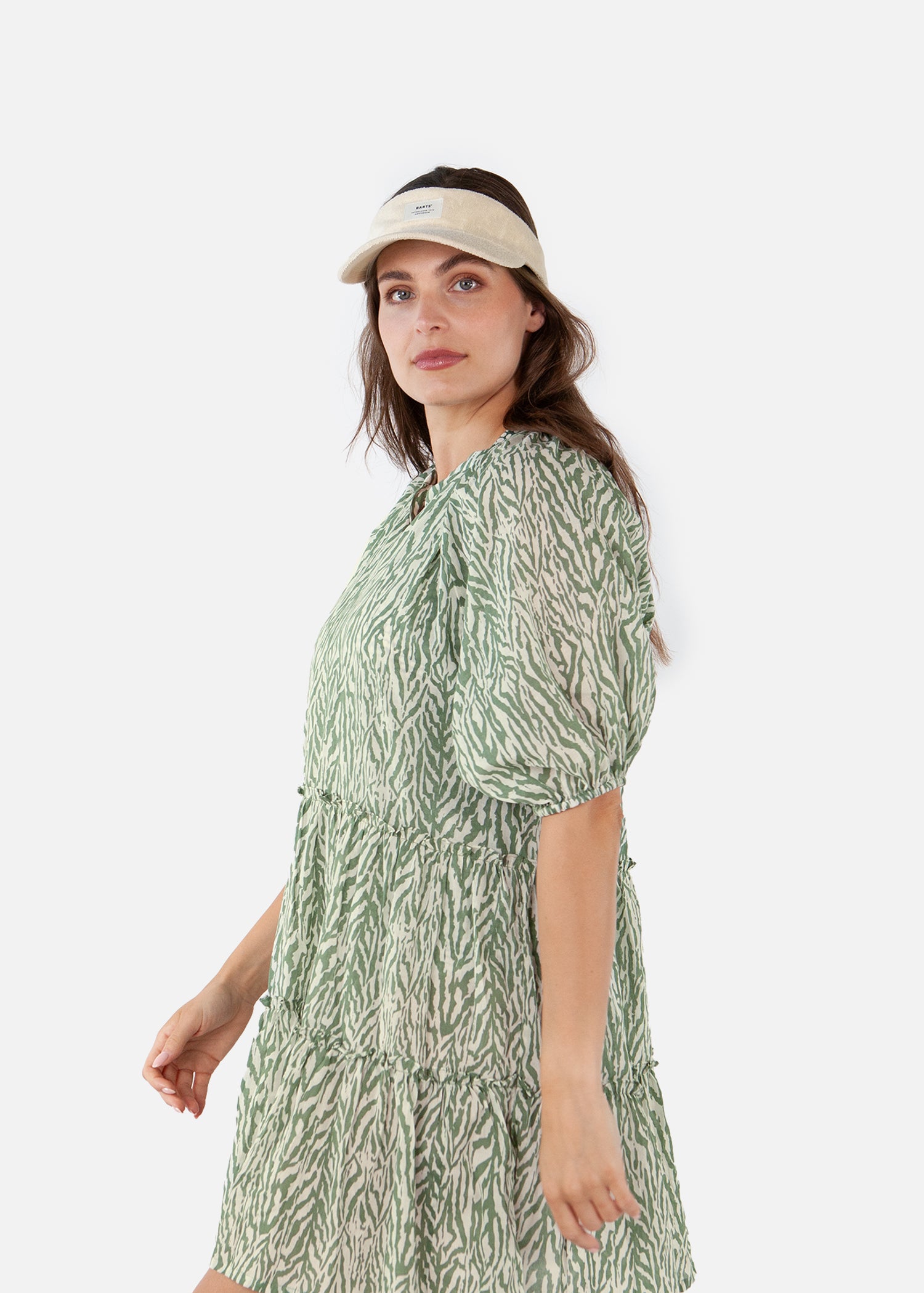 Women Begonia Visor cream - Front