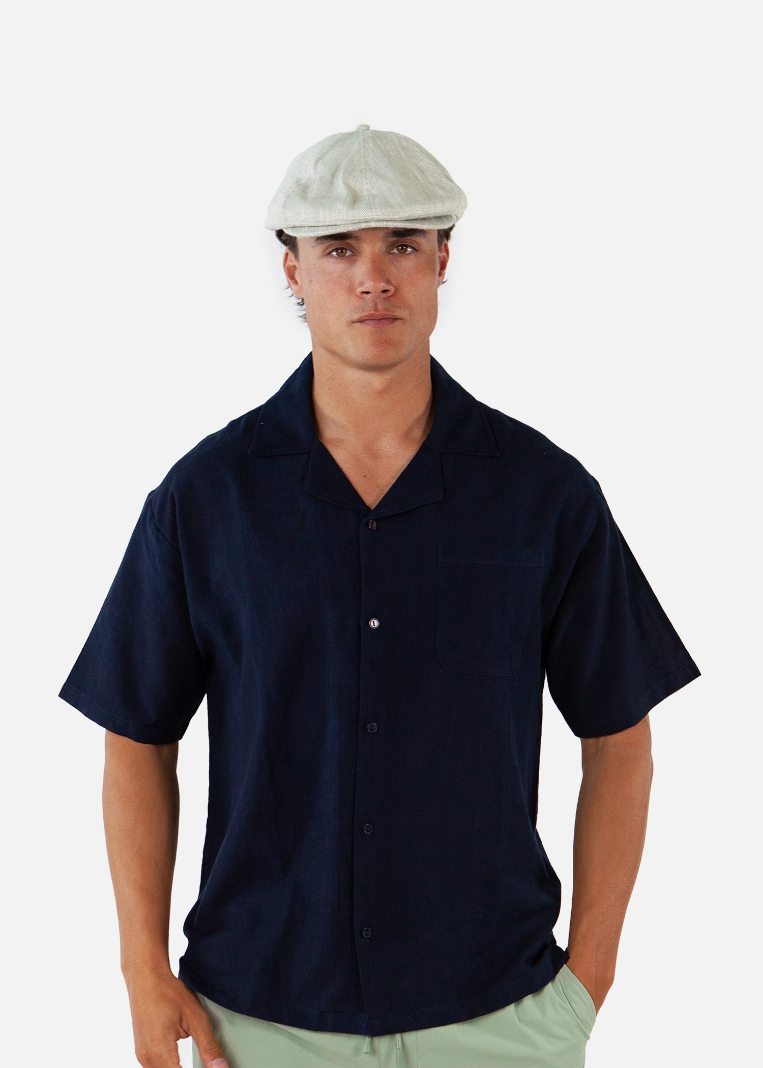 Men Jamaica Cap beige - Front