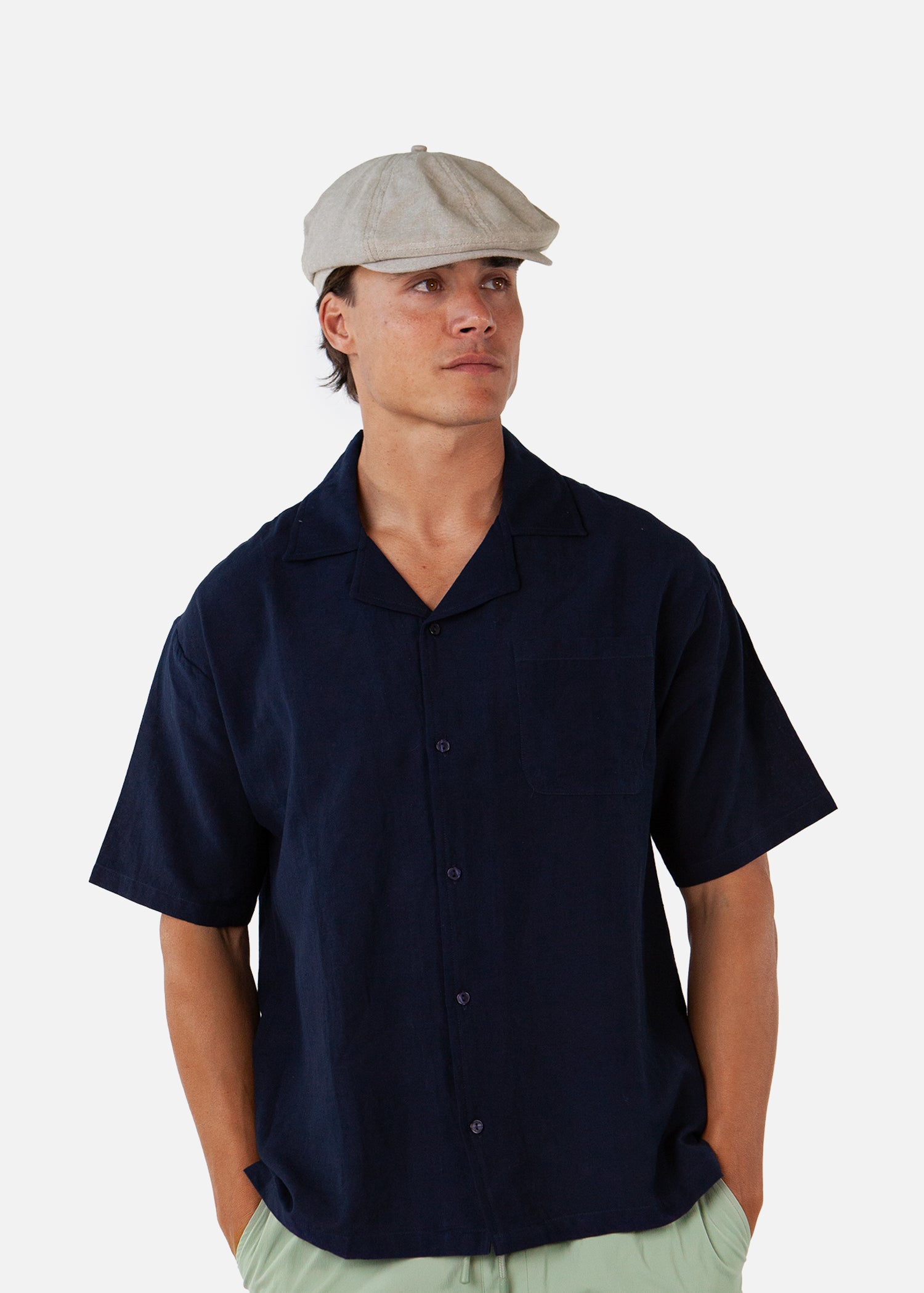 Men Jamaica Cap taupe - Side