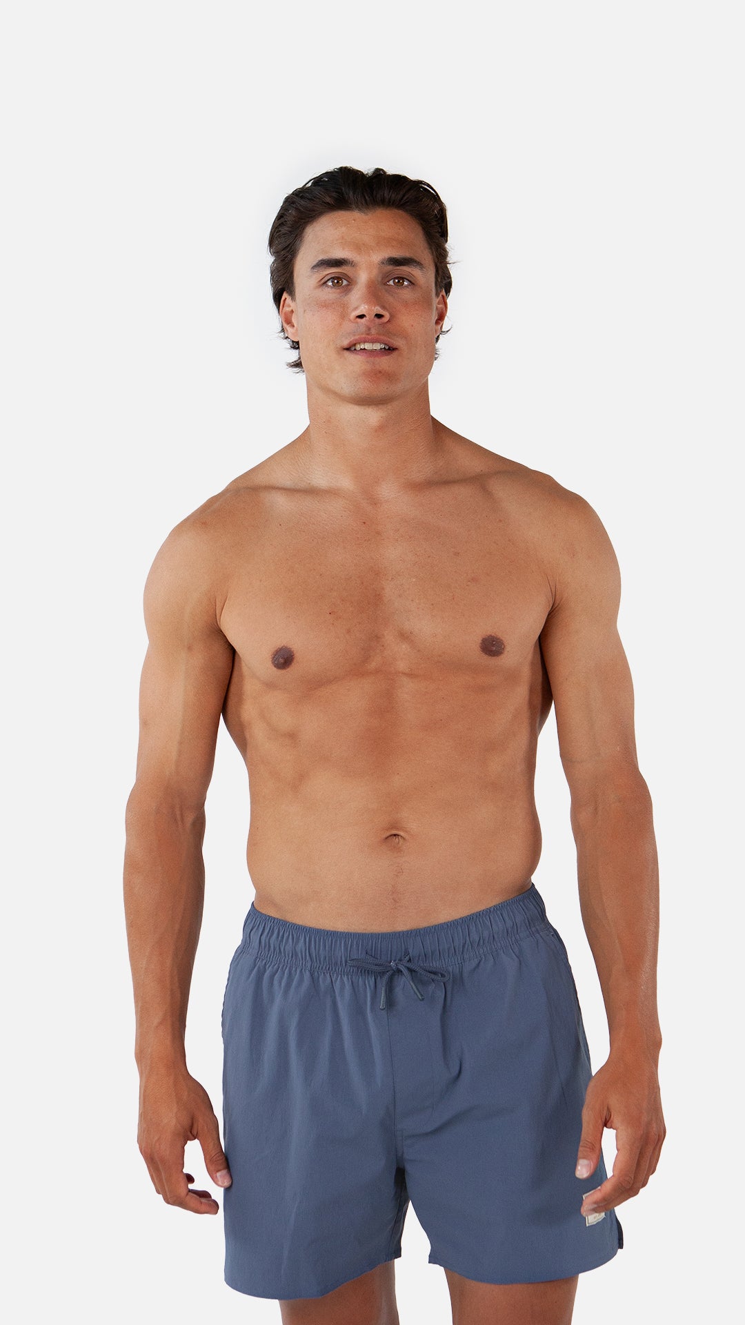 Men Manozos Shorts denim - Front