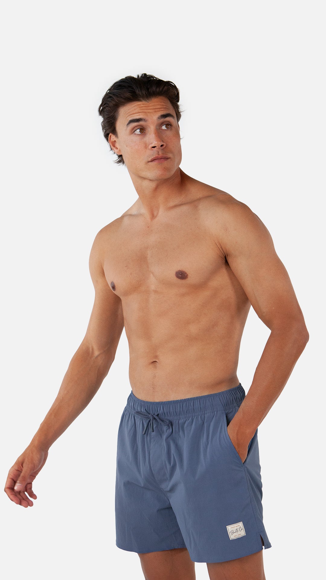 Men Manozos Shorts denim - Side