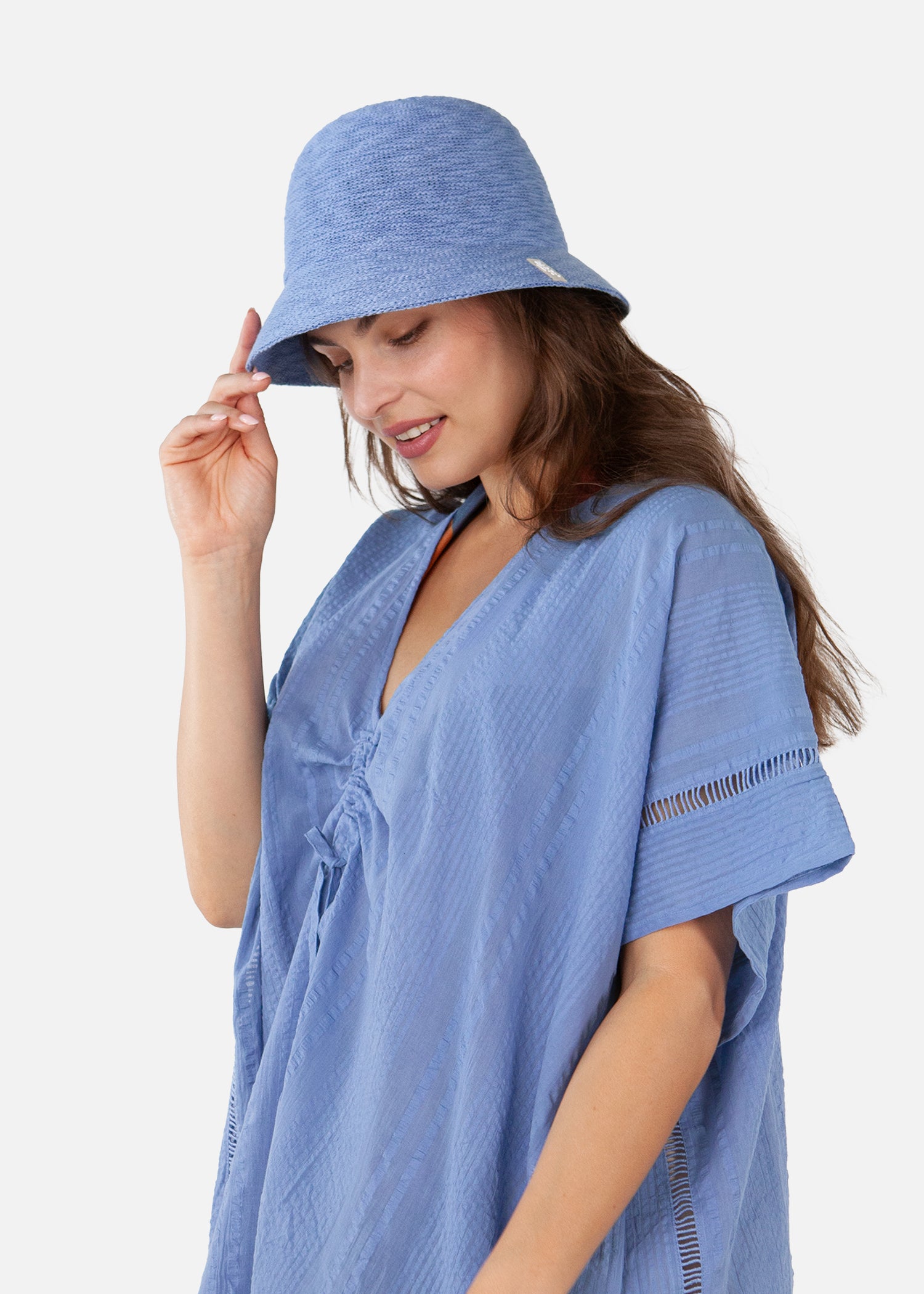 Women Besary Hat lavender - Side