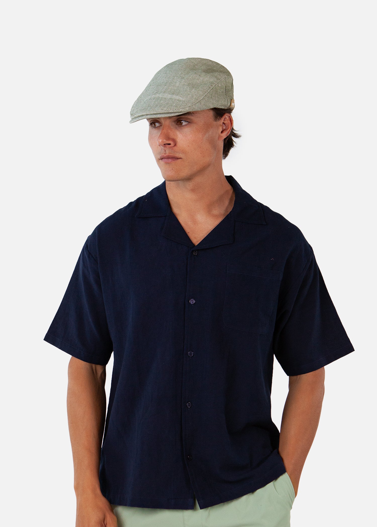 Men Jarvis Cap army - Side