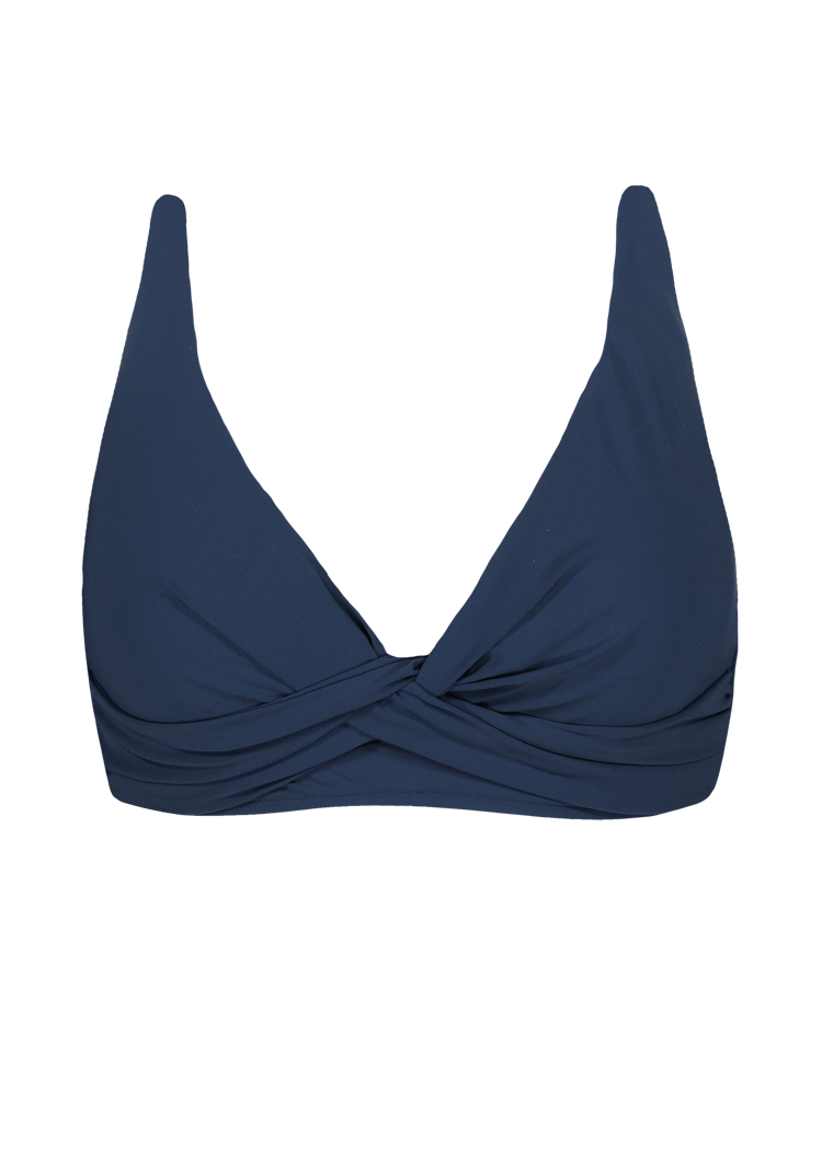 Women Solid Multifit Top navy