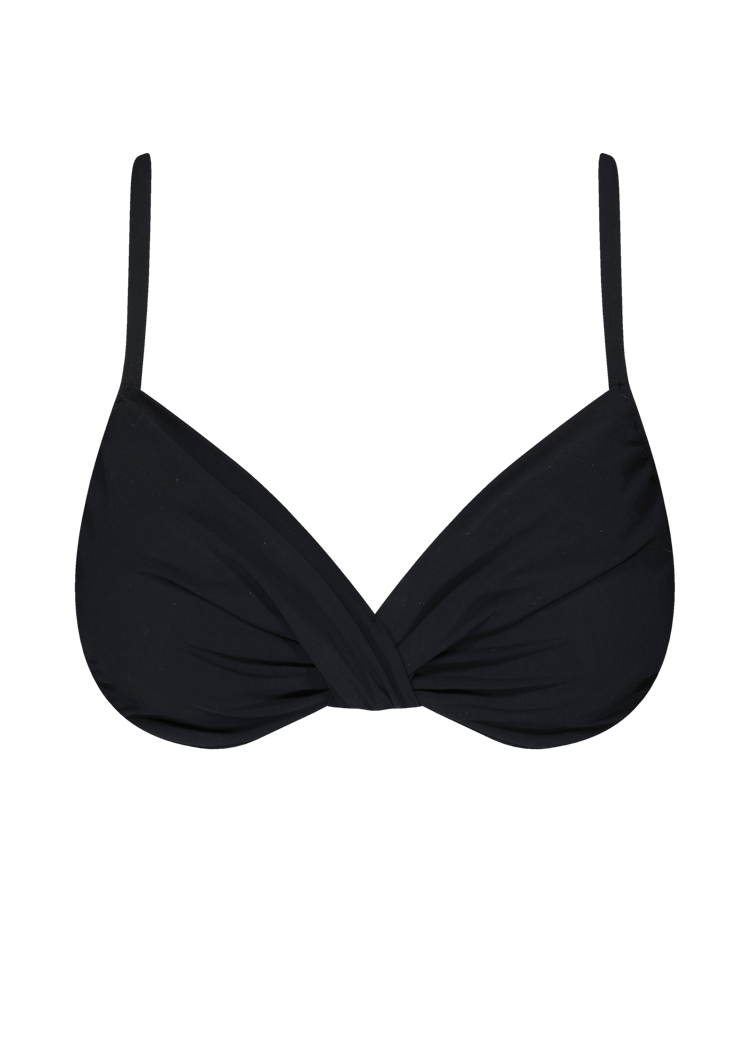 Women Solid Underwire black