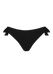 Women Solid Cheeky Bum Side Ties black