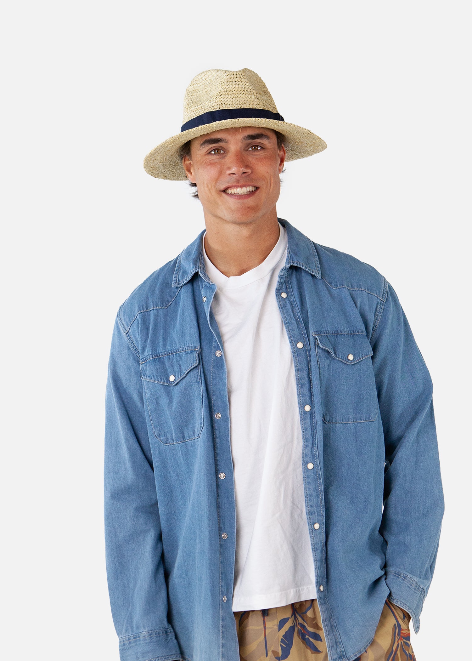 Men Albury Hat natural - Front