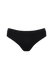 Women Solid Bikini Briefs black