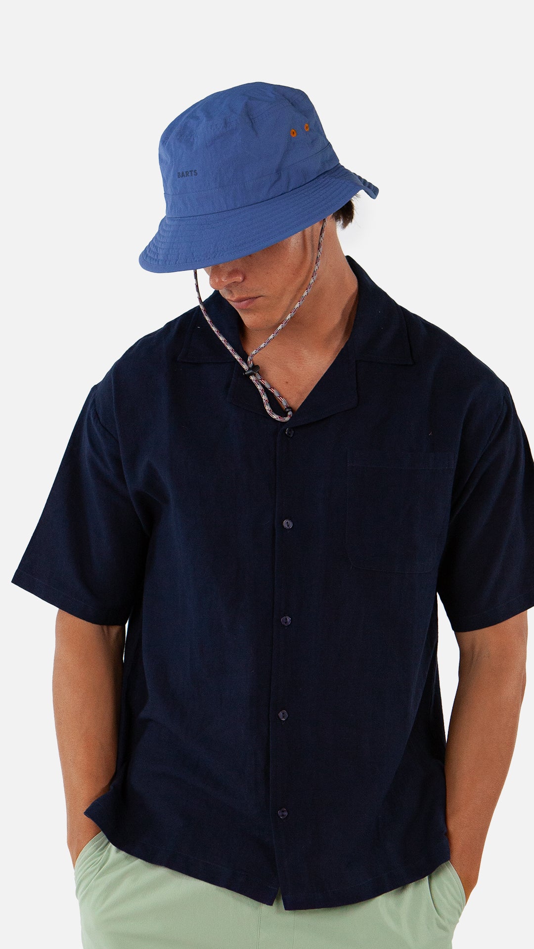 Unisex Matao Hat blue - Side