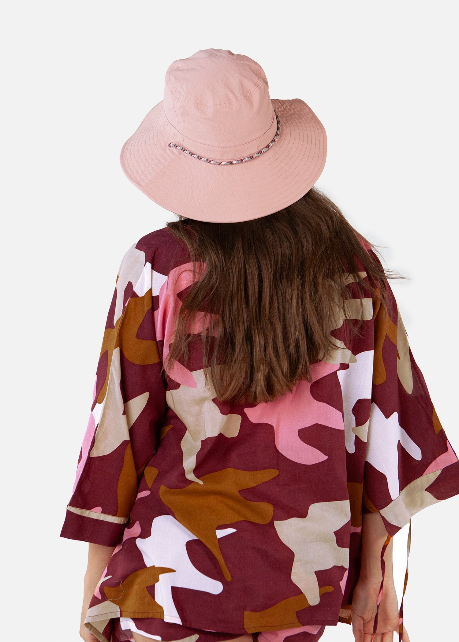 Women Zaron Hat pink - Back