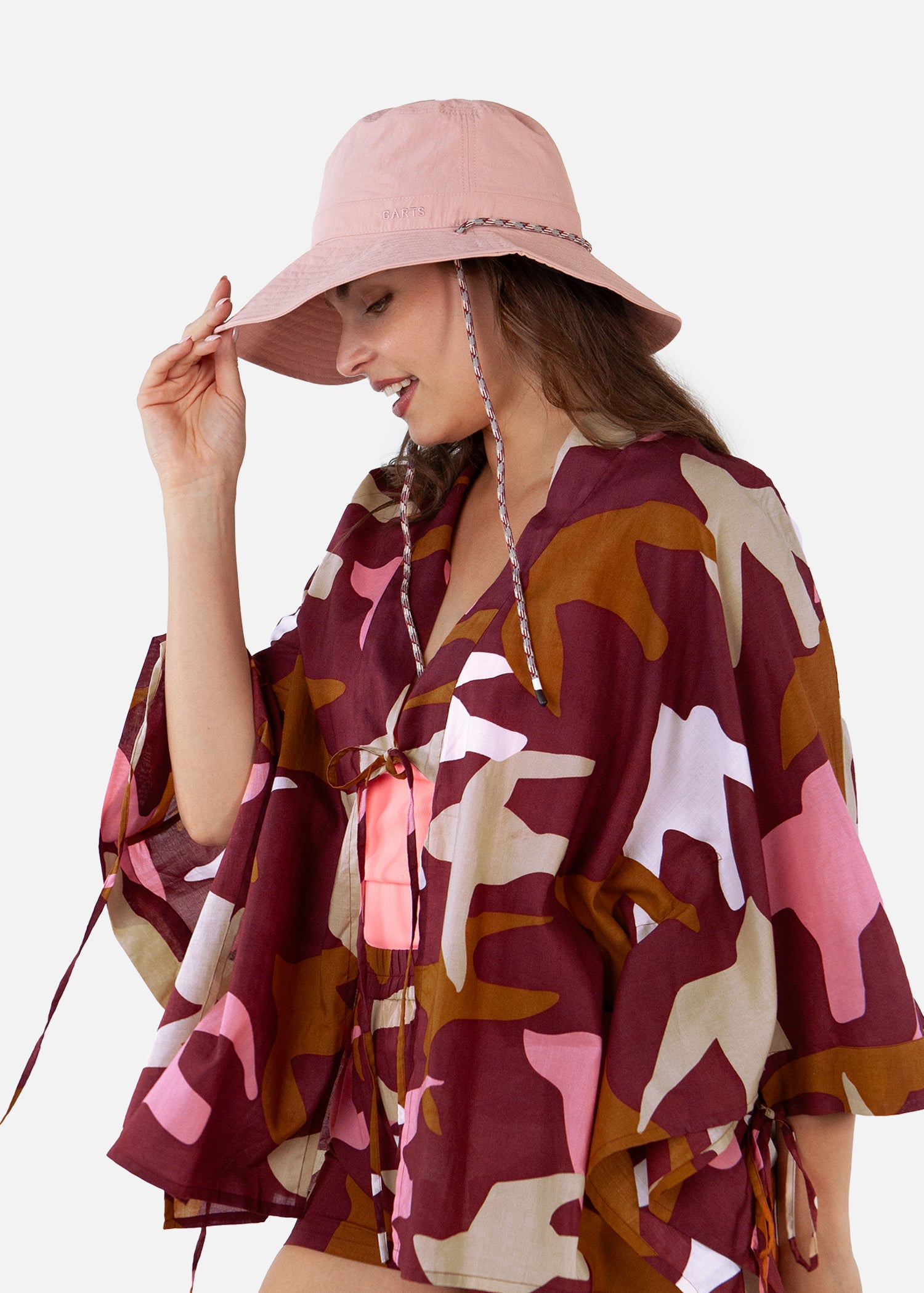 Women Zaron Hat pink - Side