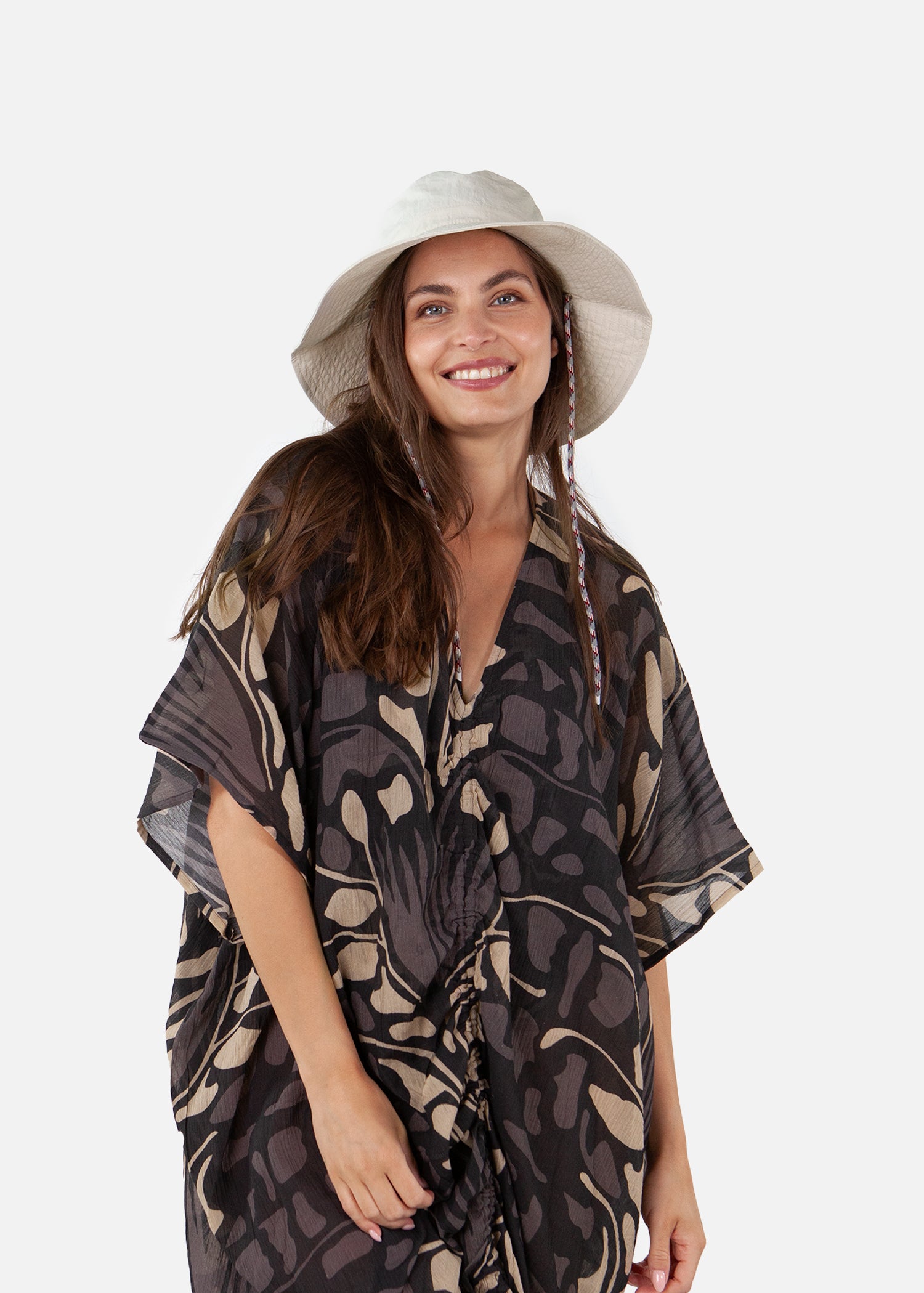 Women Zaron Hat cream - Front