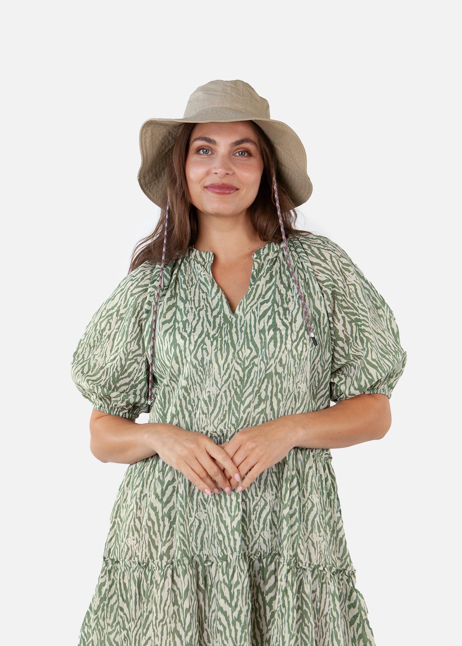 Women Zaron Hat light brown - Front