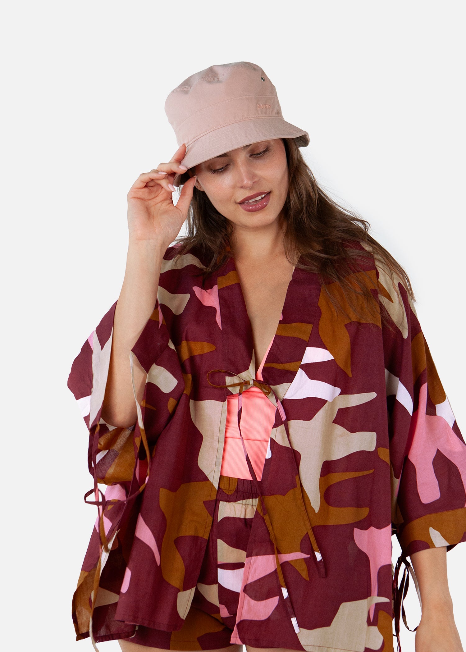 Unisex Calomba Hat pink - Front