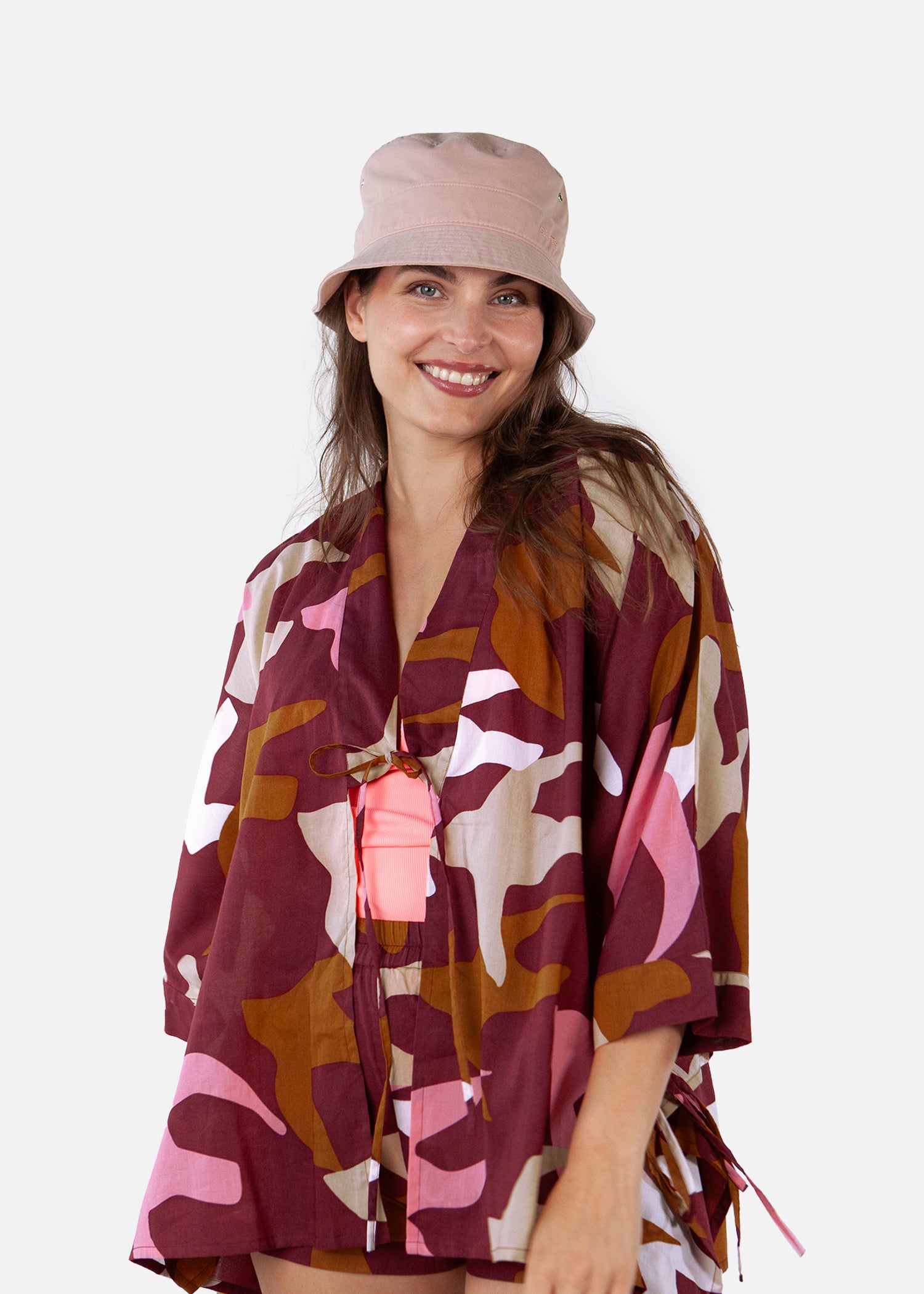 Unisex Calomba Hat pink - Side