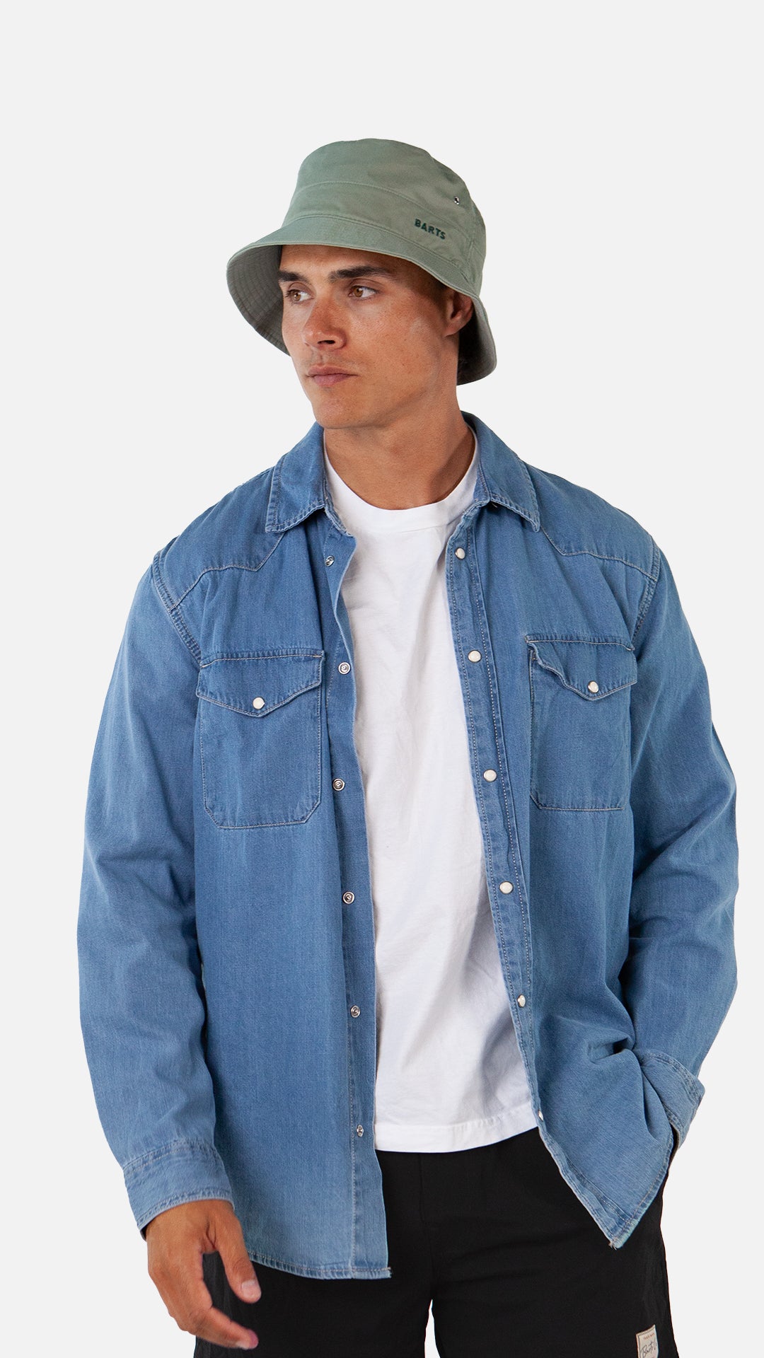 Unisex Calomba Hat green - Side