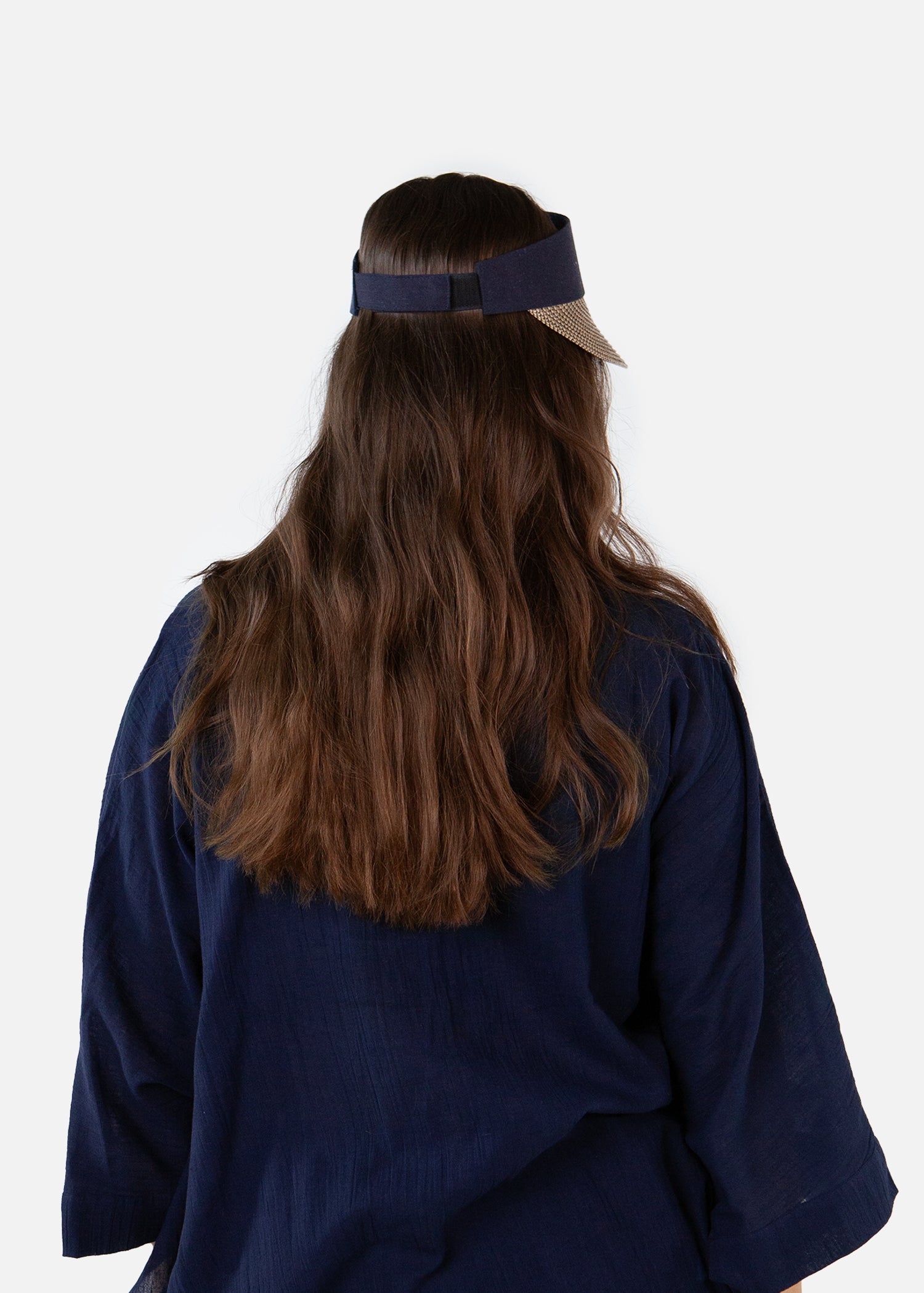 Women Vesder Visor navy - Back