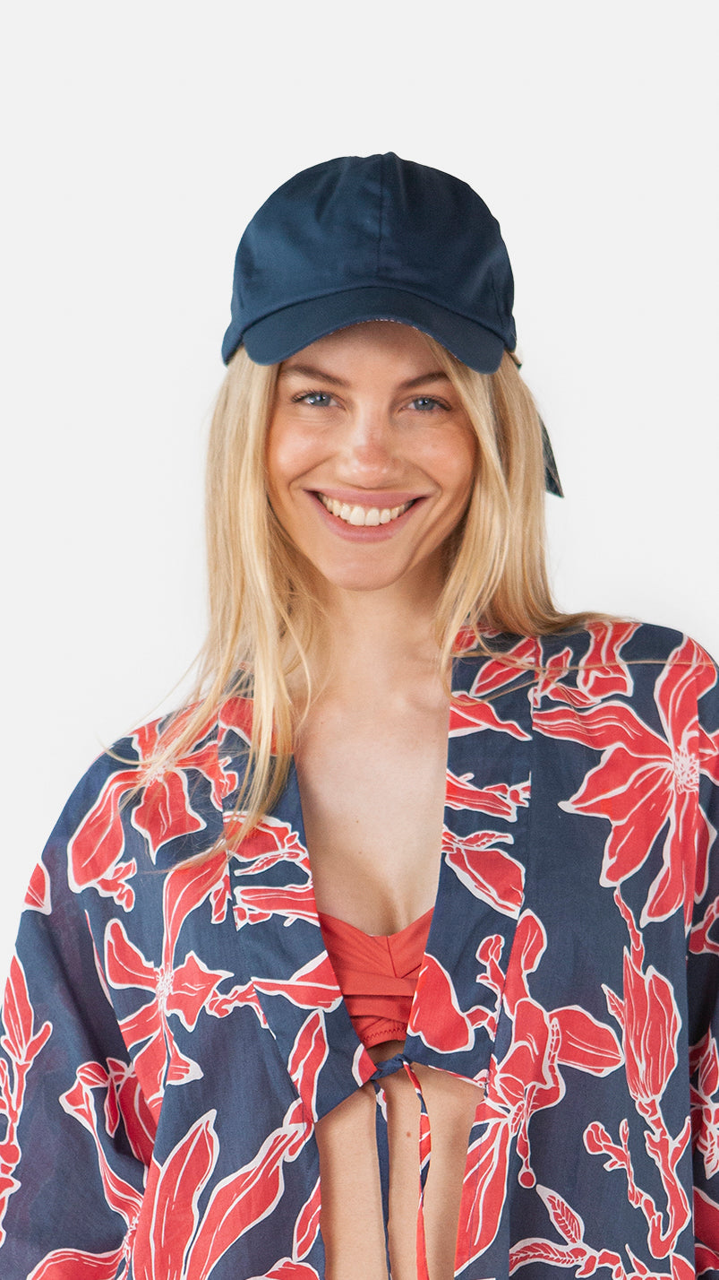 Women Wupper Cap navy - Front