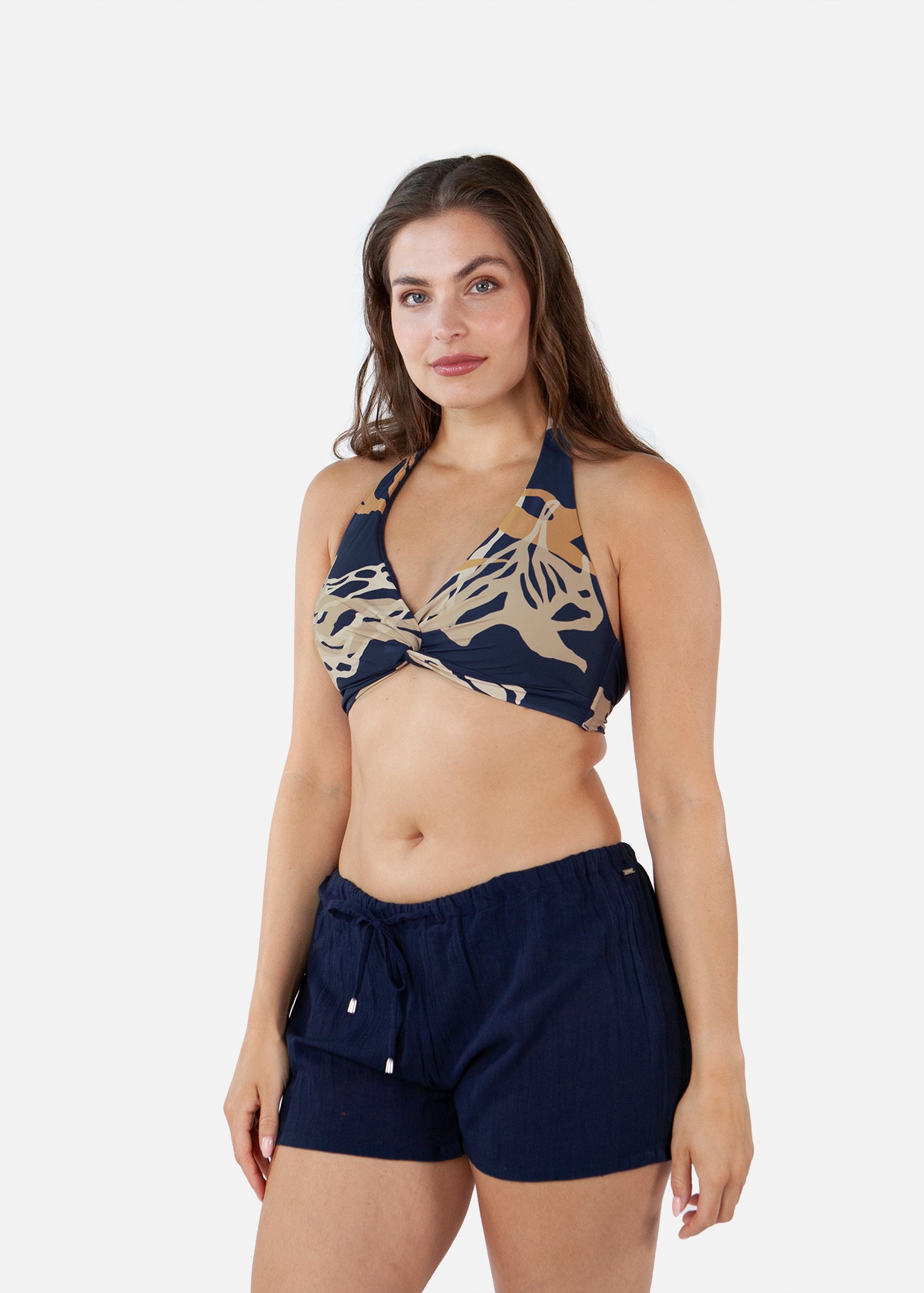 Women Ritay Shorts navy - Side