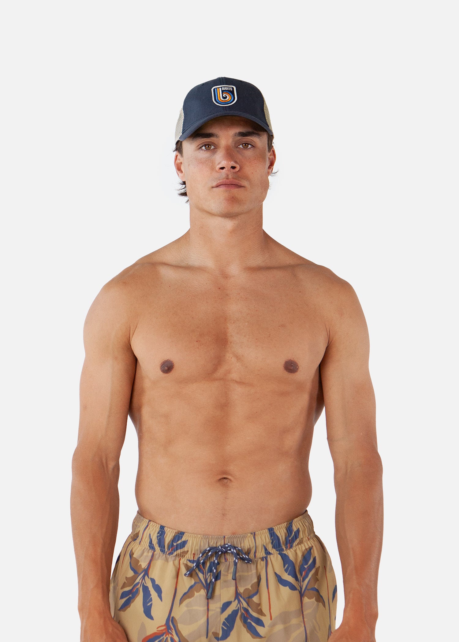 Men Loughran Cap navy - Front