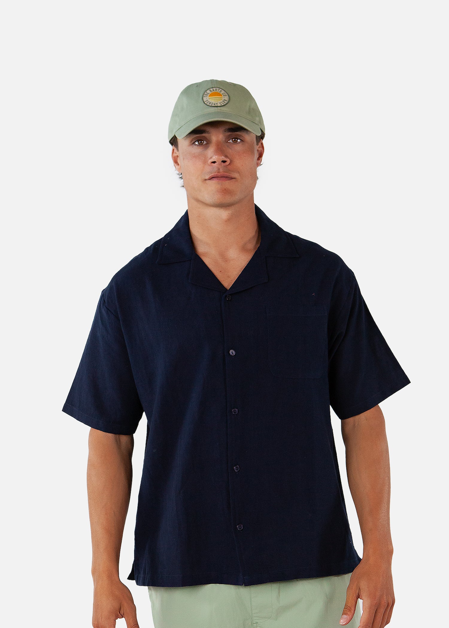 Men Mauroo Cap light pistache - Front
