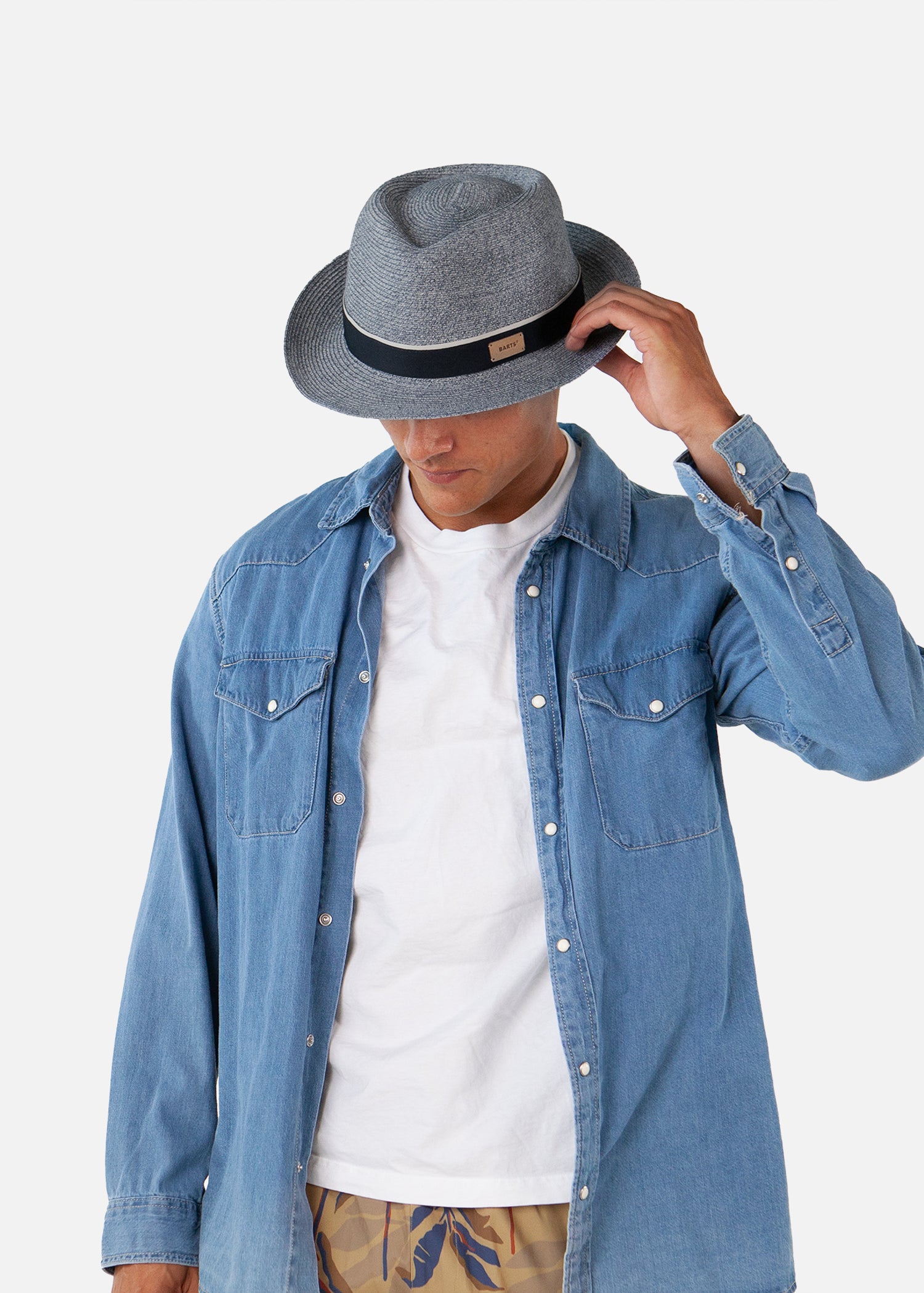 Men Tranqilo Hat navy - Side
