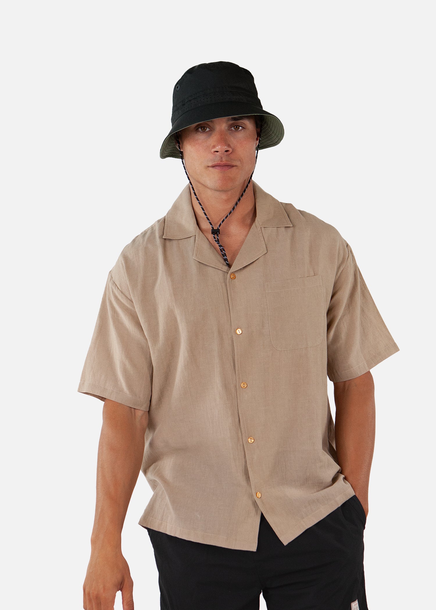 Unisex Samasoda Hat black - Front