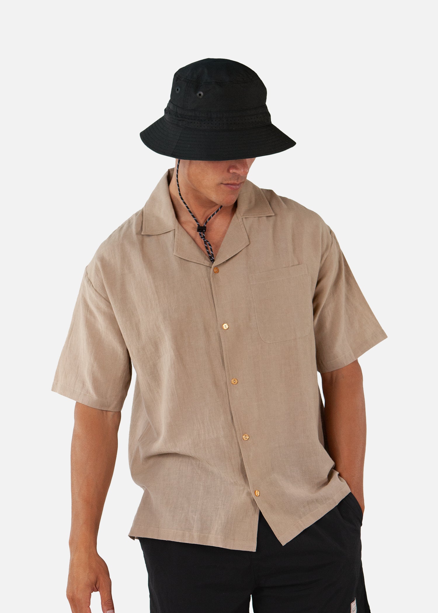 Unisex Samasoda Hat black - Side
